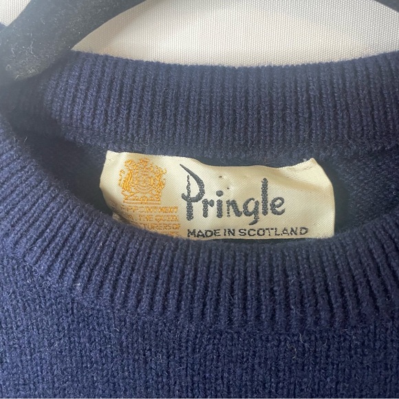Men’s  Vintage Pringle Wool sweater vintage lambswool made in scotland - Picture 4 of 5